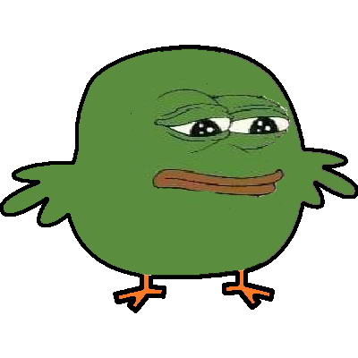 Pepe The Frog Fat bird