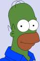 Homer Simpson - Pepe The Frog