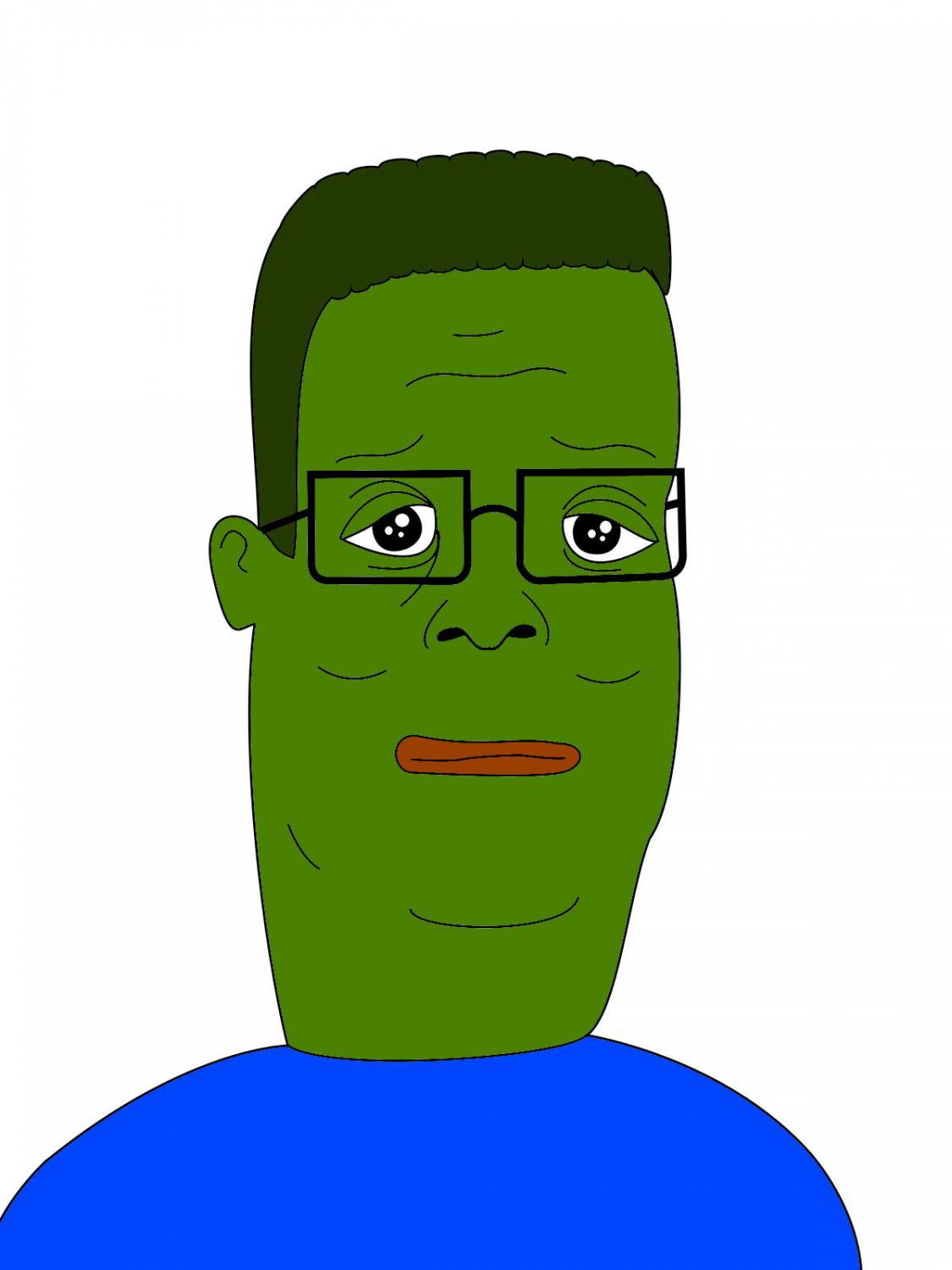 Pepe The Frog Hank Hill