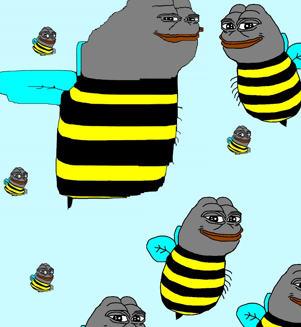 Pepe The Frog Bees