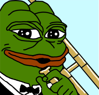 Pepe The Frog Trombone
