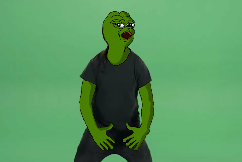 Pepe The Frog Just do it! - Pepe