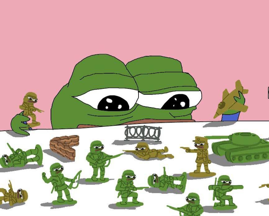 Pepe The Frog Toy Soldiers Pepe