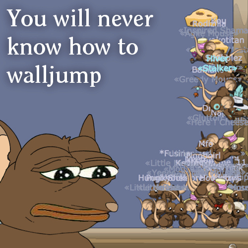 You will never know how to walljump