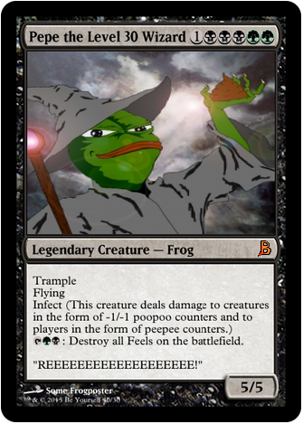 Pepe The Frog Level 30 Wizard