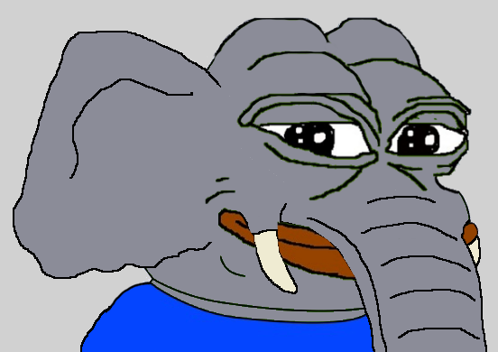 Pepe The Frog Elephant