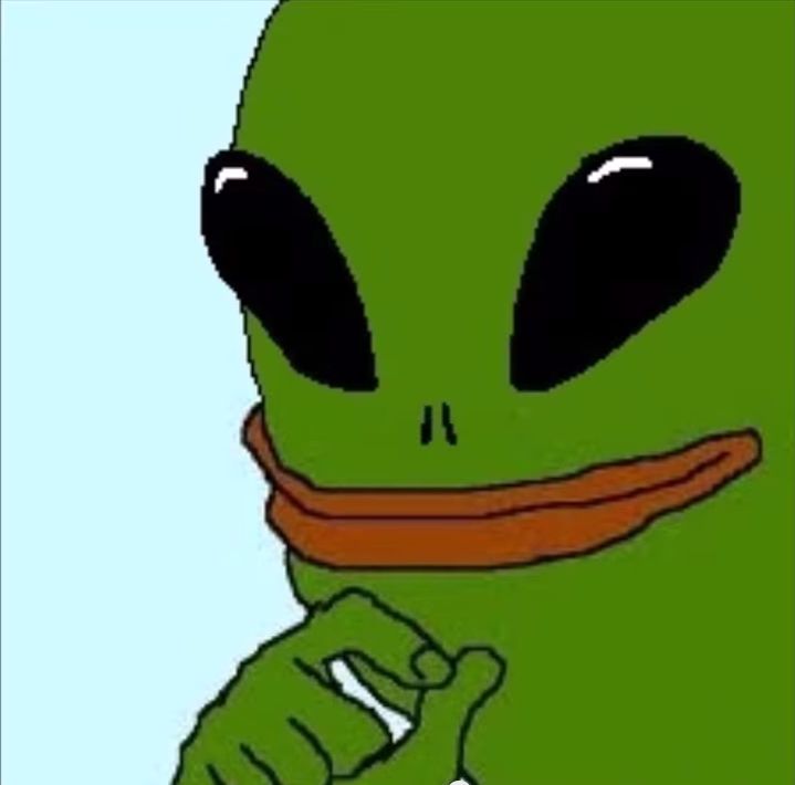 Pepe The Frog Alien