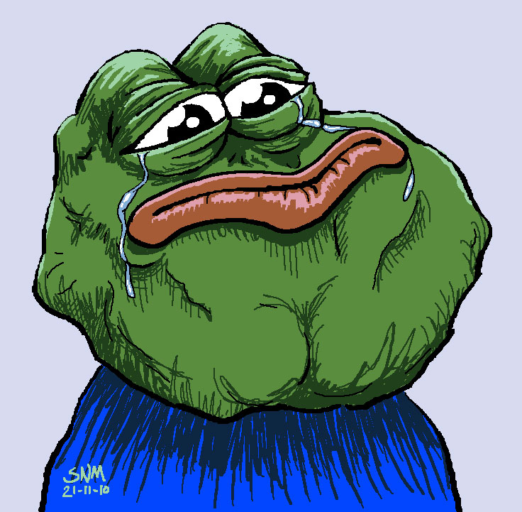 Pepe The Frog Forever Alone