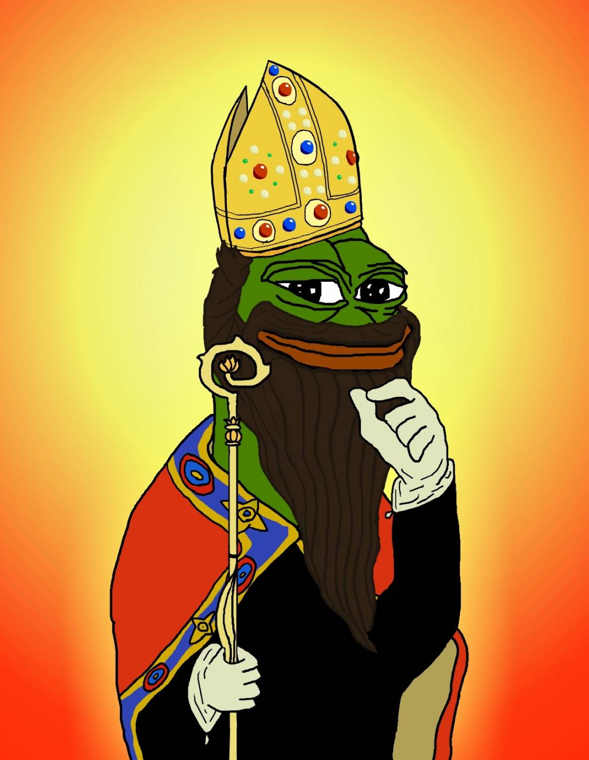 Pepe The Frog Patriarch