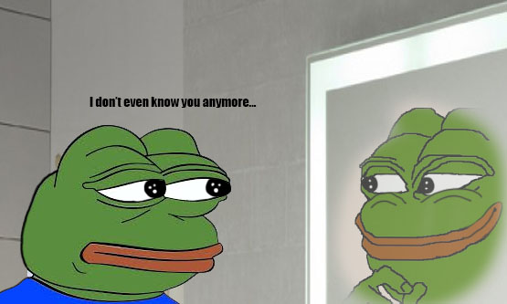 I don't even know you anymore - Pepe The Frog