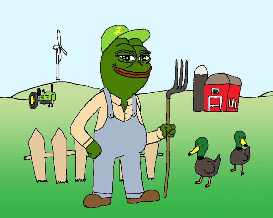 Pepe The Frog Farmer