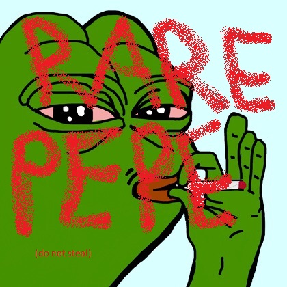 Rare Pepe Do Not Steal - Pepe The Frog