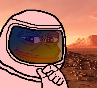 The Martian - Pepe The Frog
