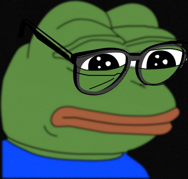 Sad nerd - Pepe The Frog