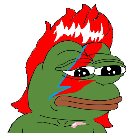 Pepe The Frog David Bowie