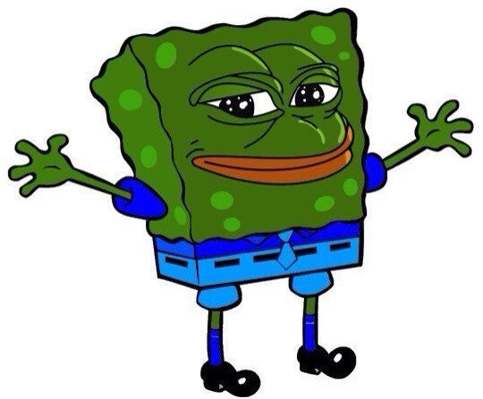 Sponge Pepe - Pepe The Frog
