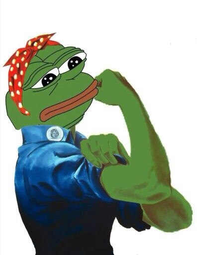 Pepe The Frog We can do it