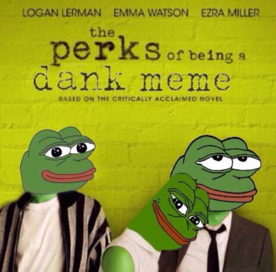 Pepe The Frog Perks of being a dank meme