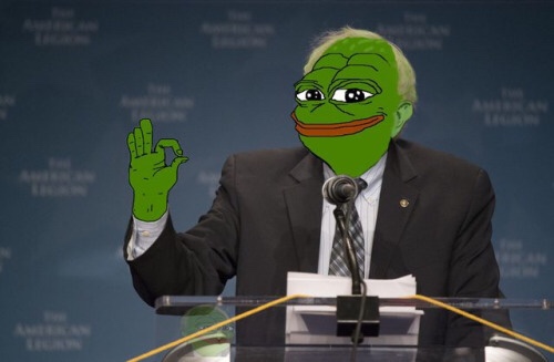 Pepe The Frog Bernie The Frog