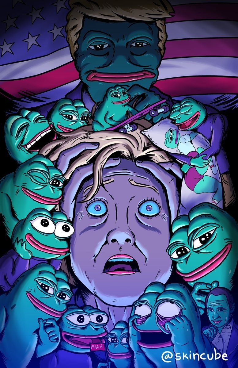 Hillary's Nightmare - Pepe The Frog