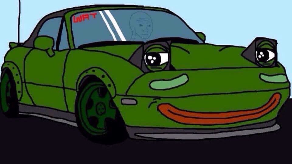Pepe The Frog Mazda MX-5