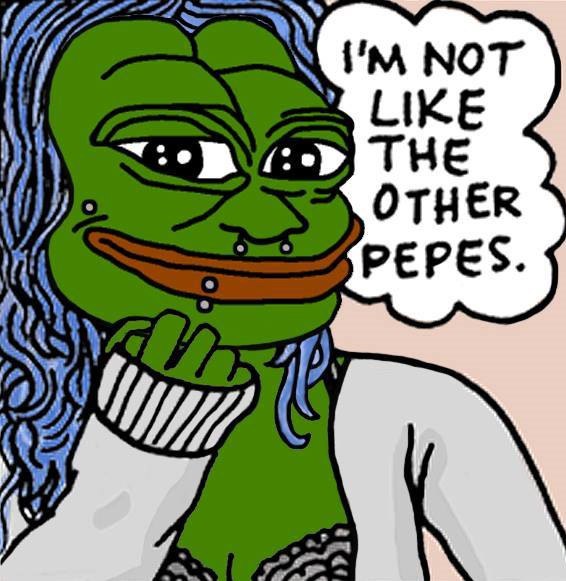 Pepe The Frog I'm not like the other Pepes