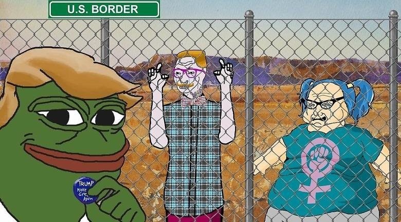 Pepe The Frog Vote for Trump