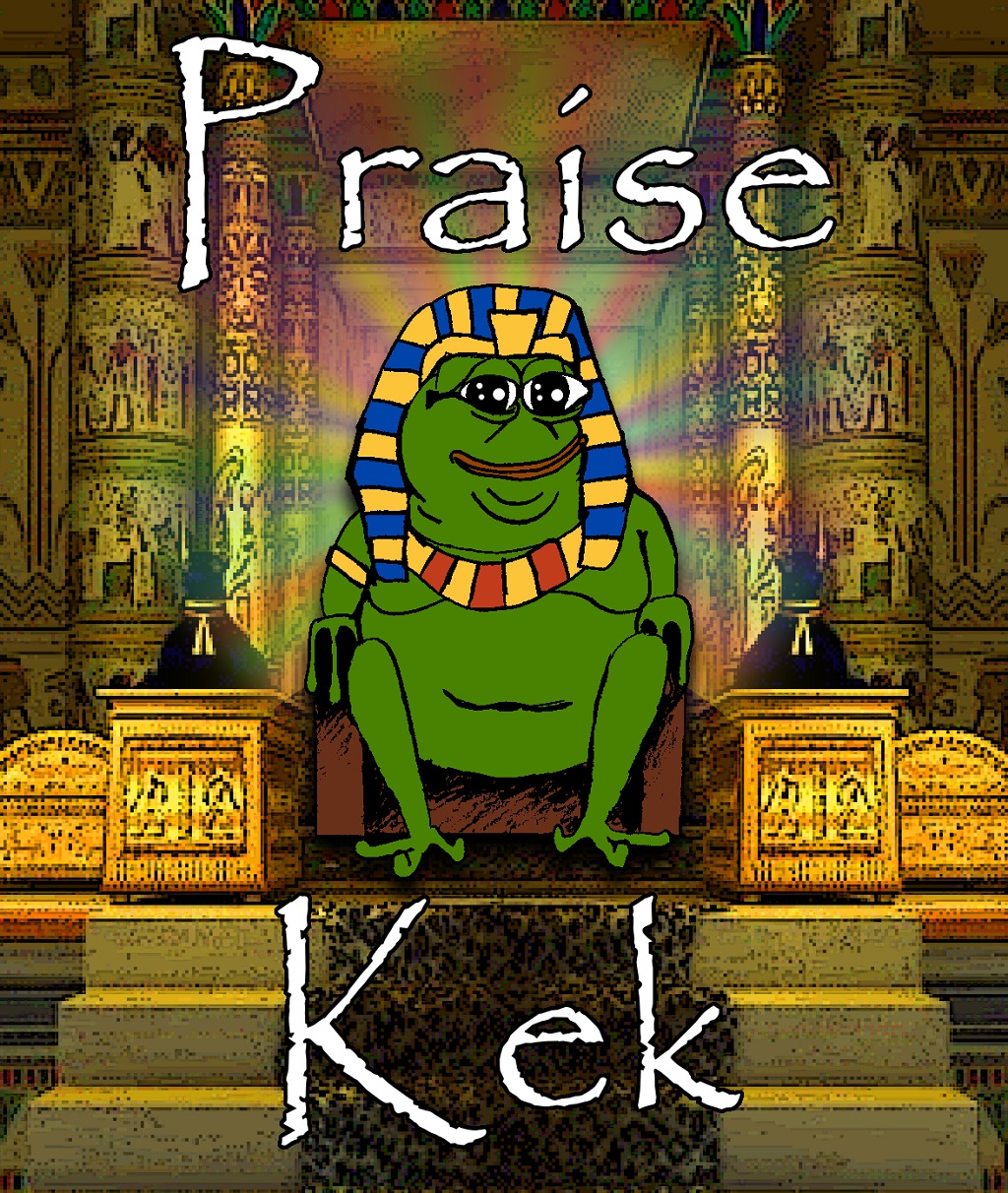 Pepe The Frog Praise Kek