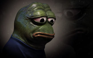 Pepe The Frog Sad 3D Pepe