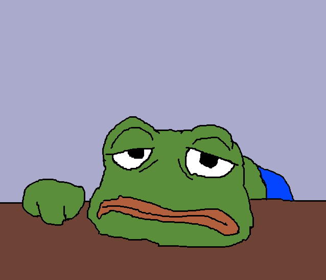 Pepe The Frog Depressed