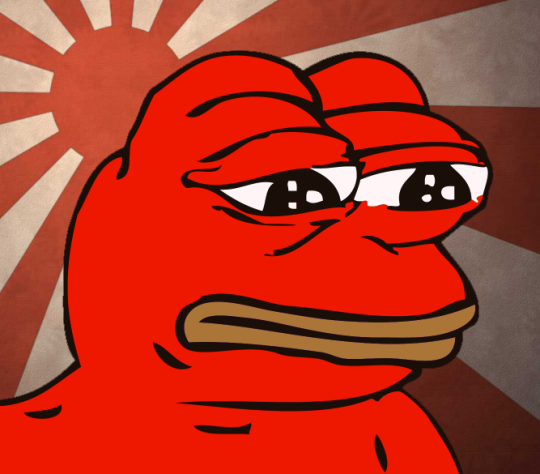 Red Japanese - Pepe The Frog