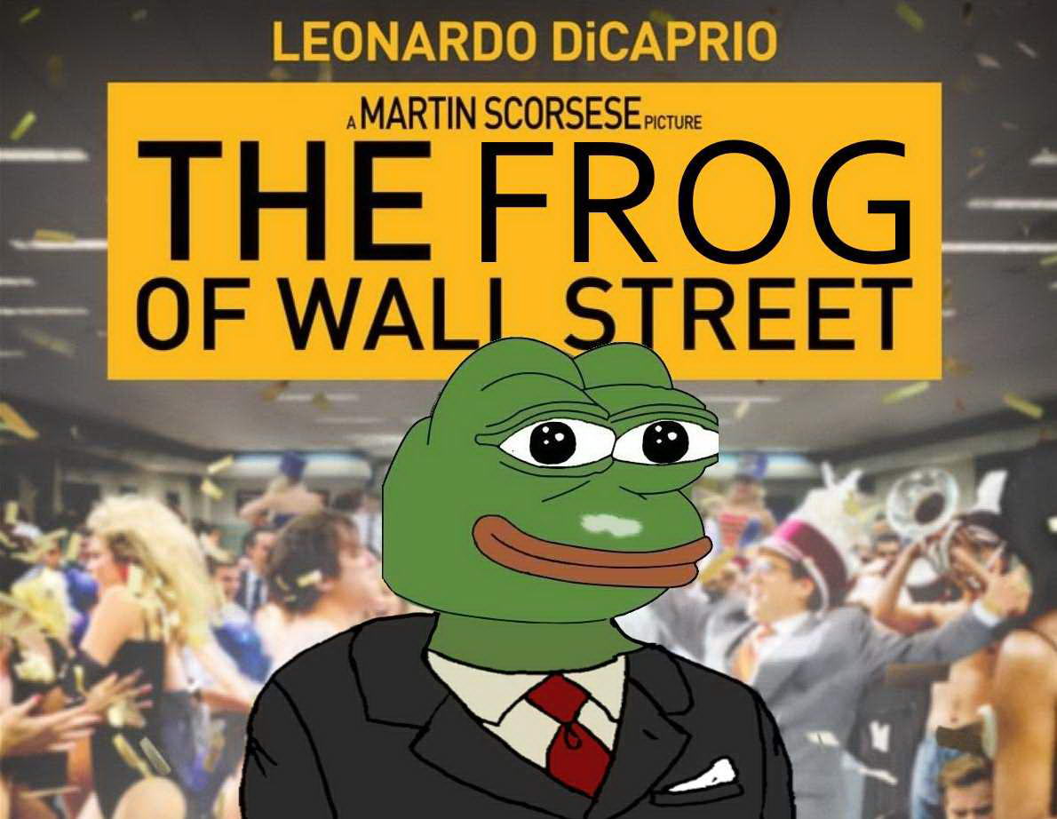 Pepe The Frog The frog of wall street