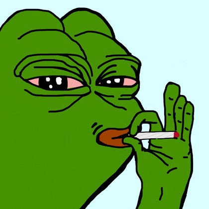 Pepe The Frog Smoking
