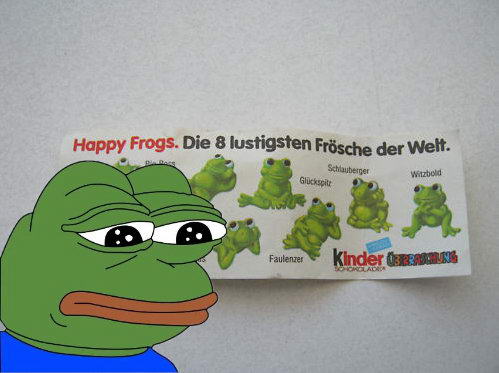 Happy frogs