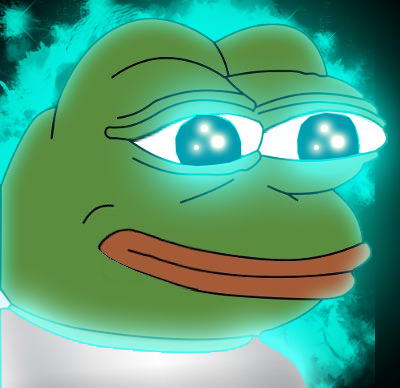 Pepe The Frog Glowing
