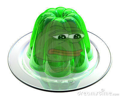 Pepe The Frog Jello