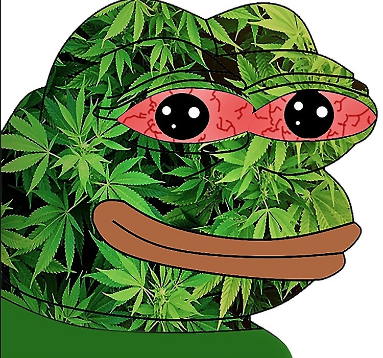 Weed Pepe - Pepe The Frog
