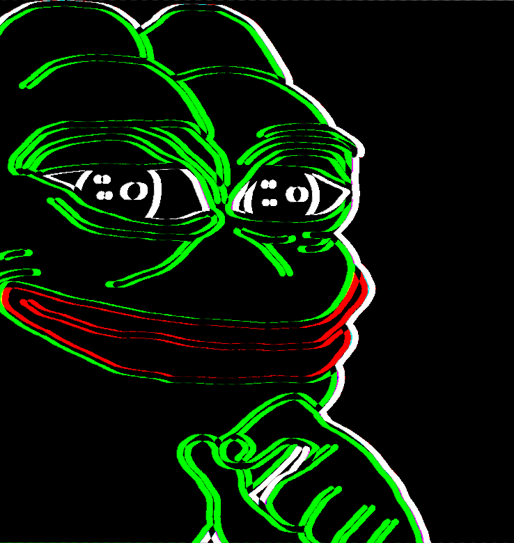 Neon Flicker Pepe GIF - Pepe The Frog