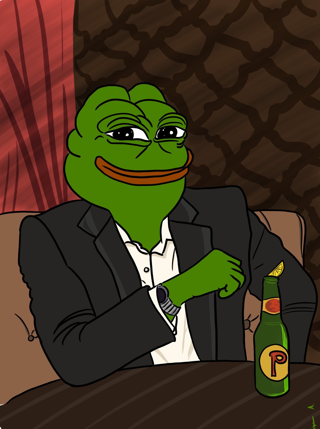 I don't always Pepe - Pepe The Frog