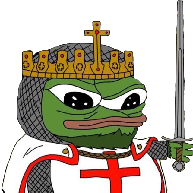 Crusader Pepe - Pepe The Frog