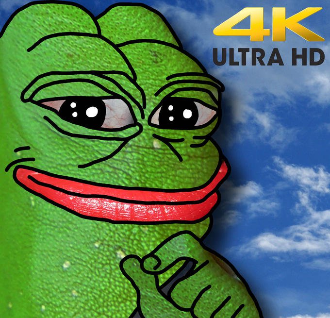 4K Ultra HD Pepe - Pepe The Frog