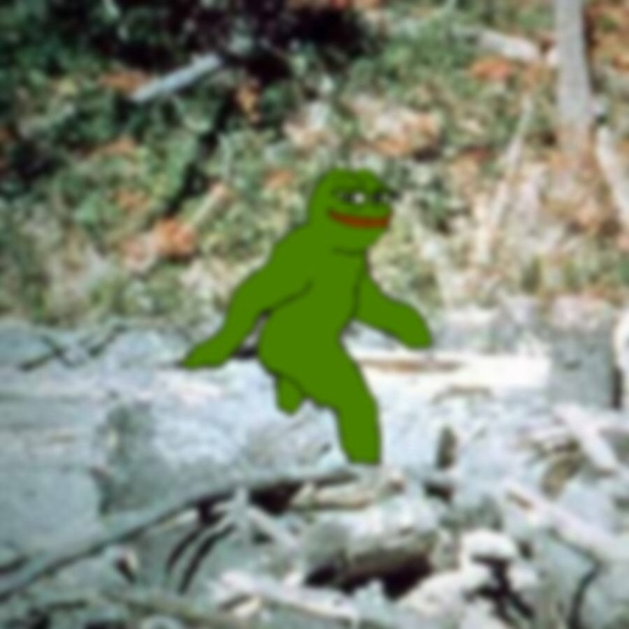 Pepe The Frog Bigfoot Pepe