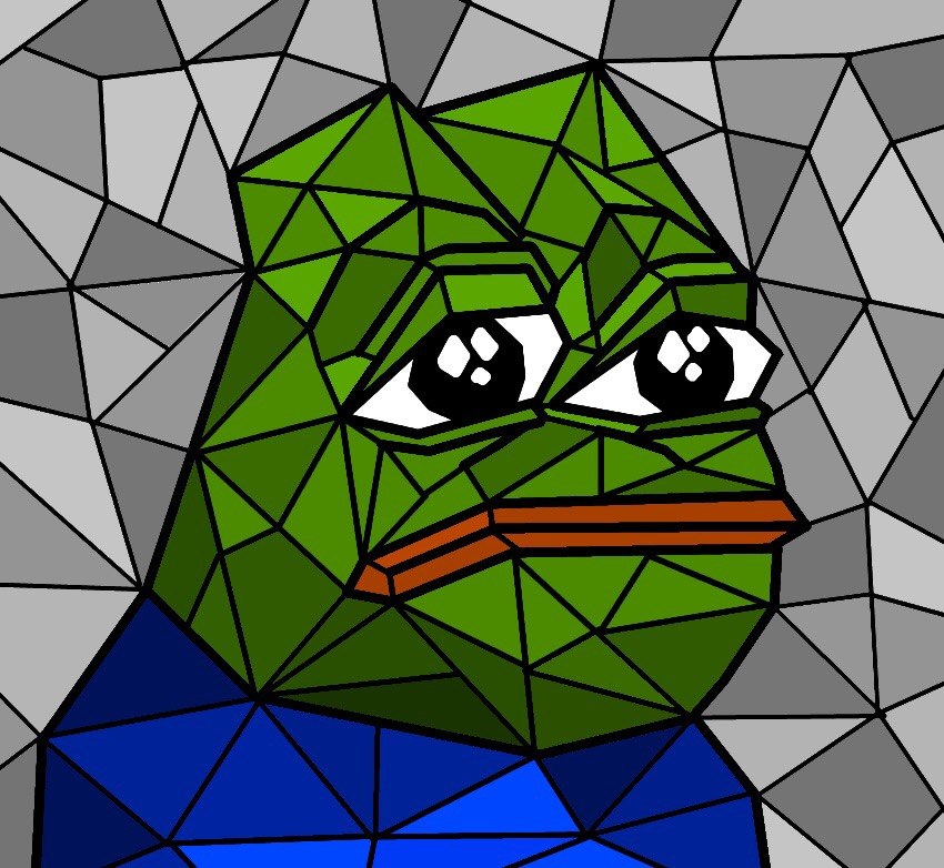 Pepe The Frog Low-Poly Pepe