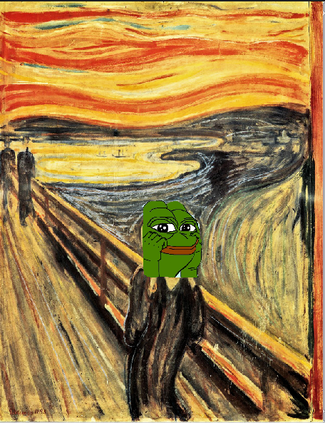 Pepe The Frog Scream