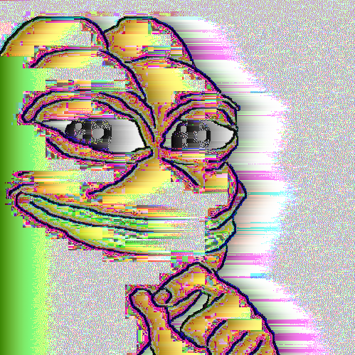 Pepe The Frog Glitch