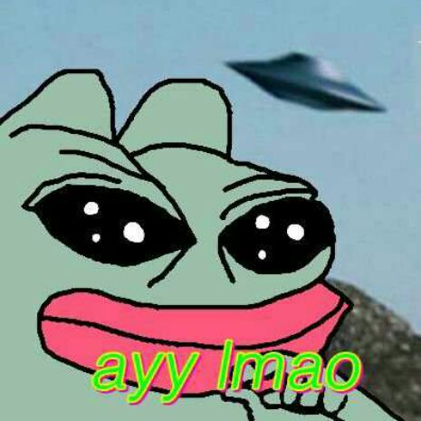 Pepe The Frog Ayy lmao