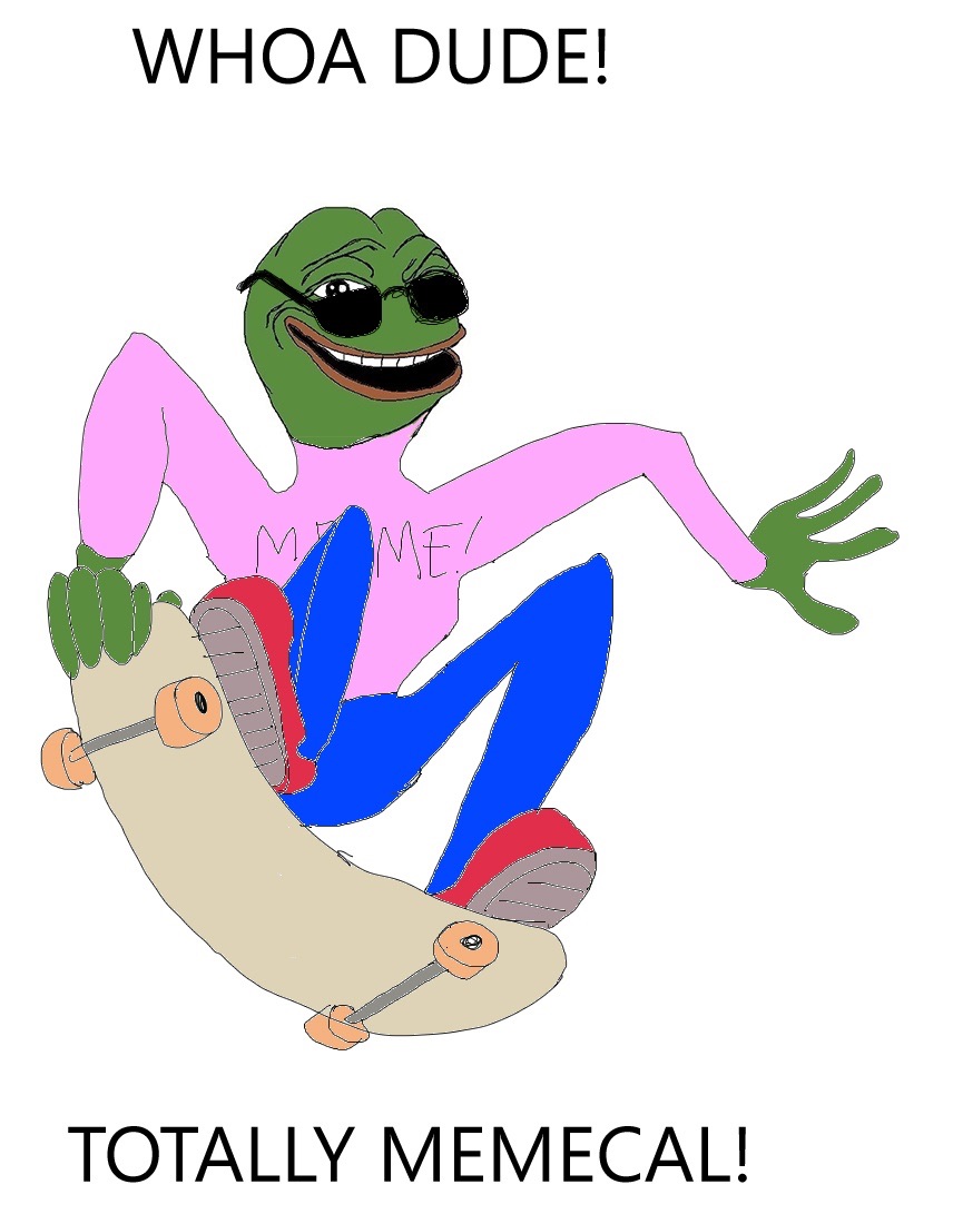 Pepe The Frog Whoa - Totally memecal