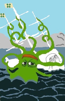 Pepe The Frog Kraken