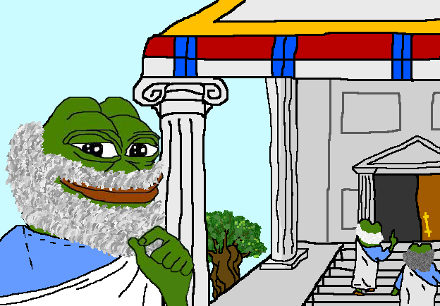 Pepe The Frog Greek philosopher