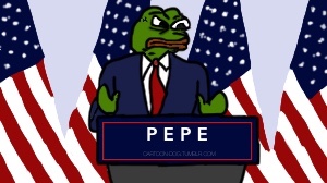 Pepe The Frog Vote Pepe for President